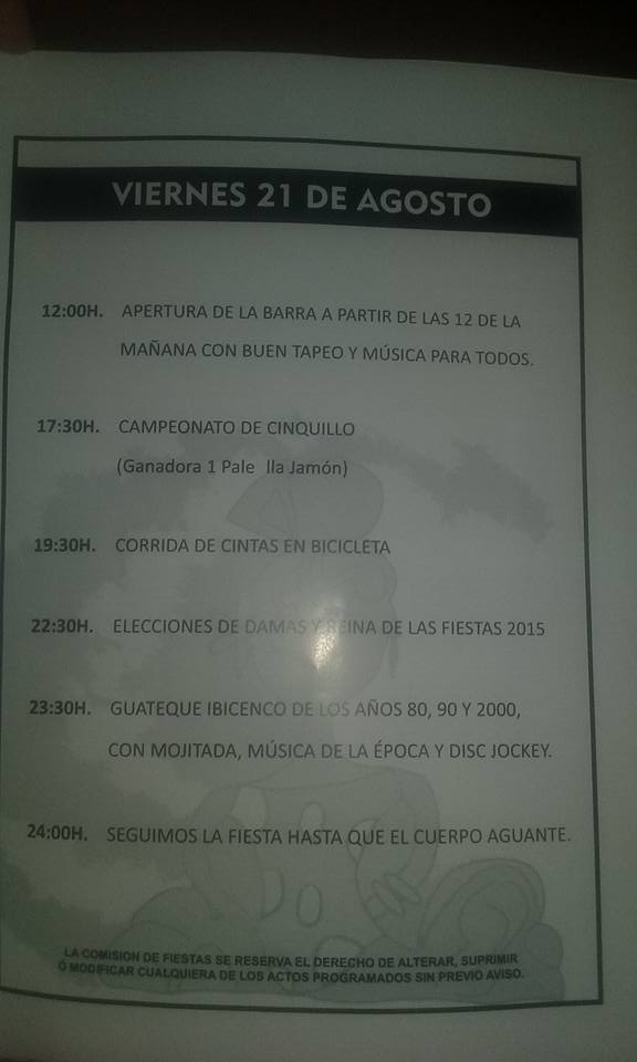 Fiestas de La Guapa 2015 1